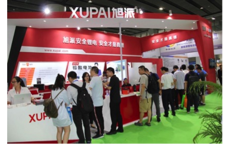 旭派亮相亞太電池展，綻放中國制造魅力！